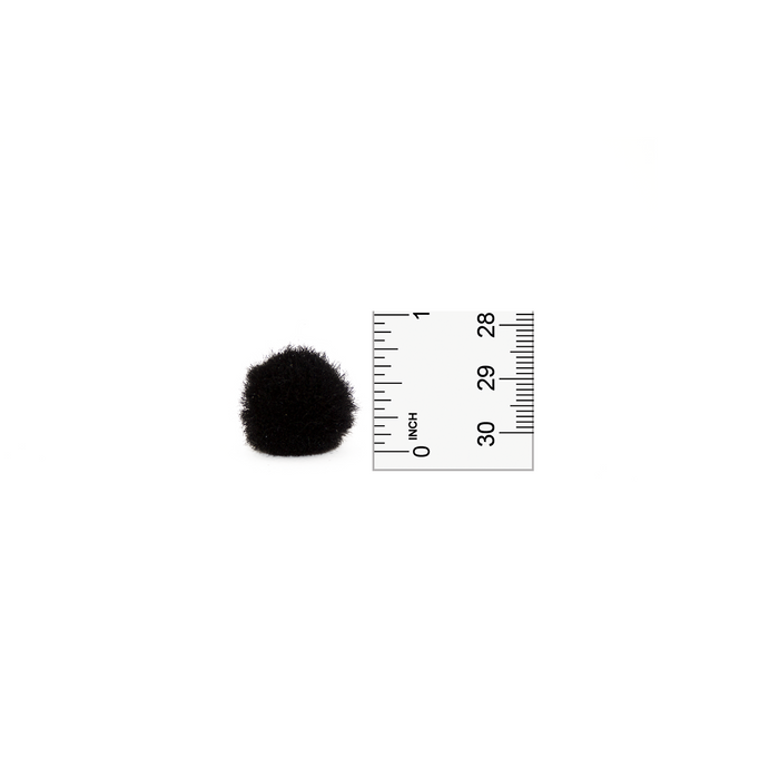 0.75 inch Multi Color Mini Craft Pom Poms 100 Pieces - artcovecrafts.com