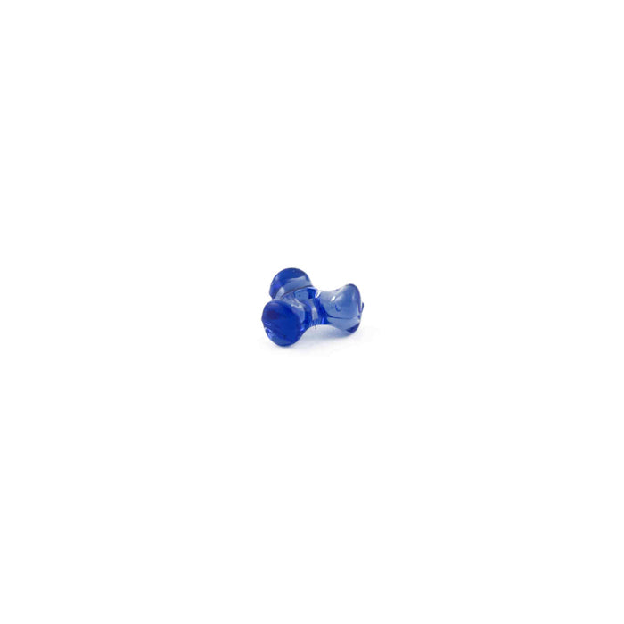 11 mm Acrylic Dark Blue Tri Beads Bulk 1,000 Pieces - artcovecrafts.com