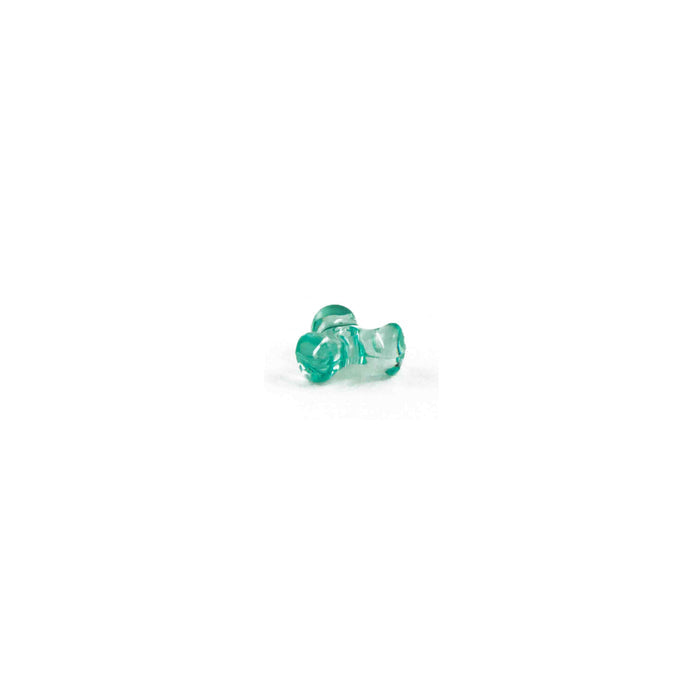 11 mm Acrylic Sea Mist Tri Beads Bulk 1,000 Pieces - artcovecrafts.com