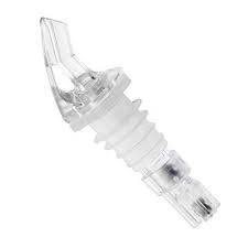 1.25 OZ. CLEAR MEASURED LIQUOR POURER WITHOUT COLLAR - 12/PA