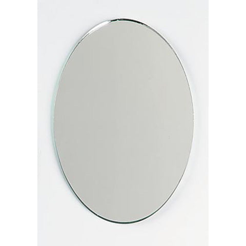 2 x 3 inch Small Glass Craft Oval Mirror