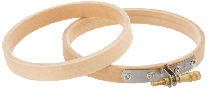 3 inch Small Round Wooden Embroidery Hoops Bulk 12 Pieces - artcovecrafts.com