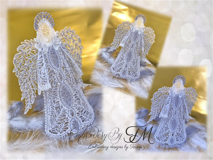 3D Angel FSL 2025/ 5x7 hoop and 8x12 hoop