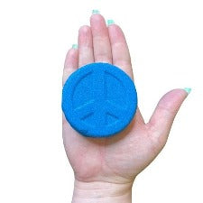 3D Printed Peace Sign Bath Bomb Mold
