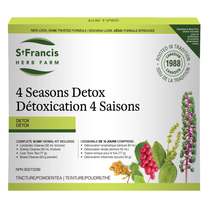 St. Francis Herb Farm 4 Seasons Detox Kit
