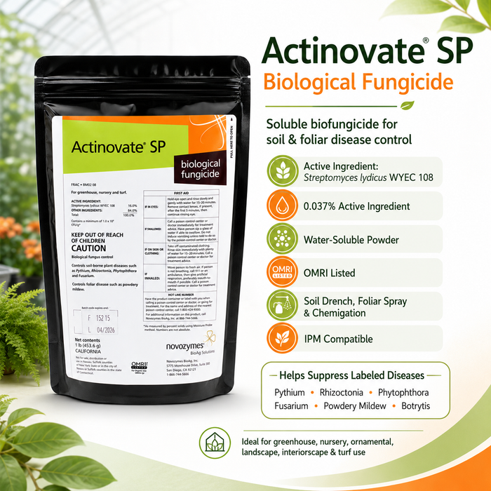 Actinovate SP Biological Fungicide - 18 Oz. - Seed World