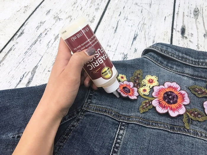 Aleene's Clear Fabric Fusion Permanent Fabric Adhesive 4 oz 23473 - artcovecrafts.com