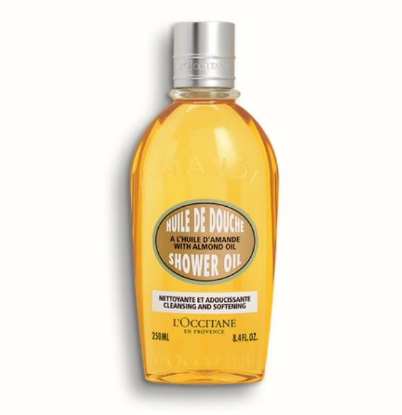 ALMOND SHOWER OIL 8.4OZ
