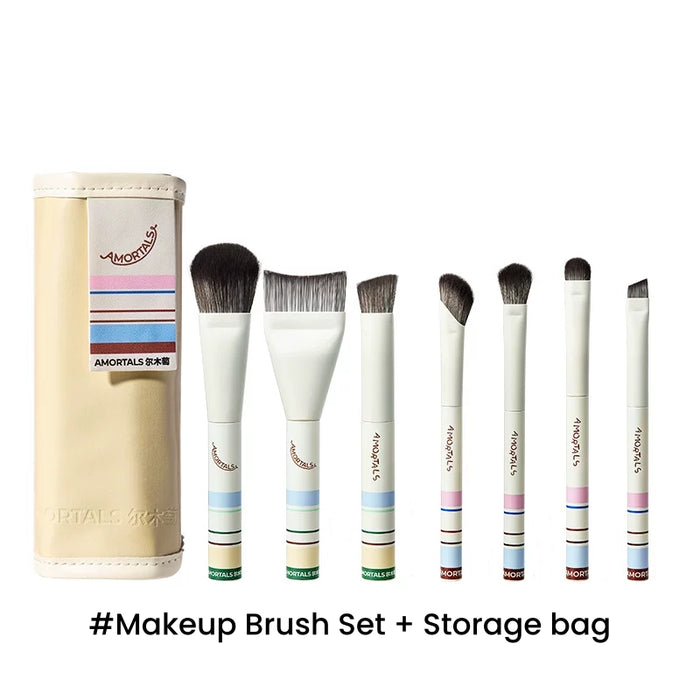#Makeup Brush Set + Storage bag