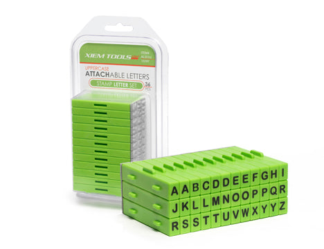 Attachable Letters Stamps