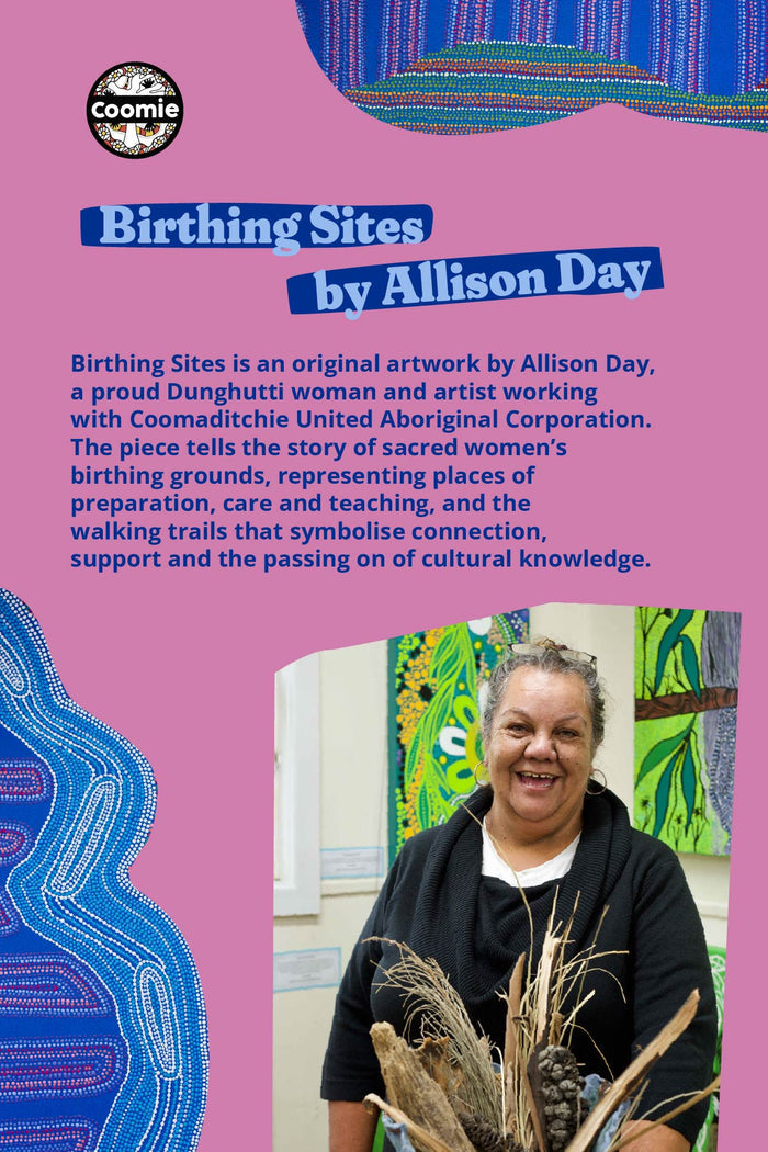 Birthing Site - Women's Premium Printed Scrub Pants