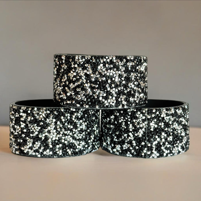 Black & Silver Druzy BLING Boot