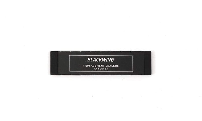 BLACKWING REPLACEMENT PENCIL ERASERS BLACK