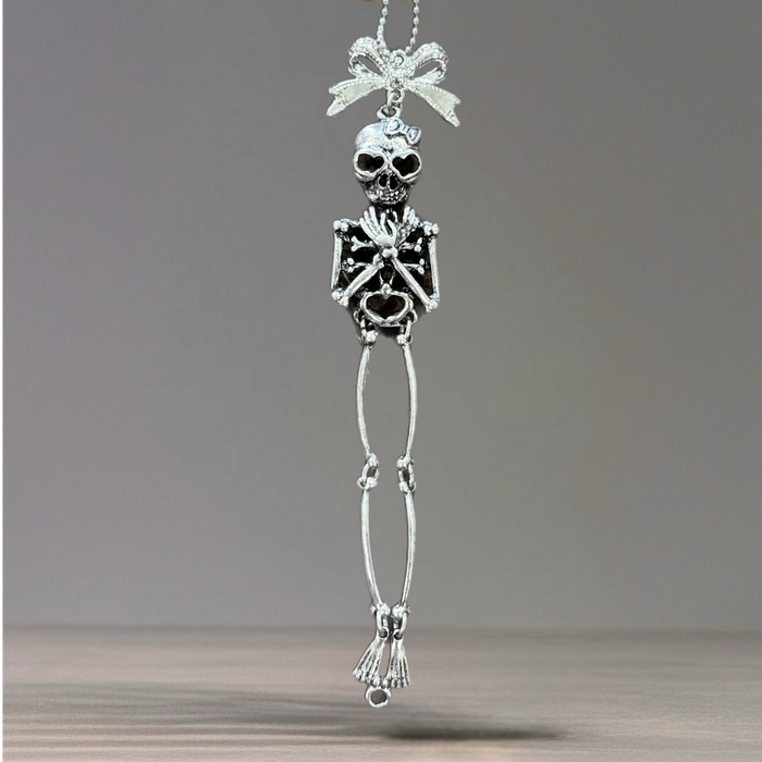 Bone Chic Skeleton Charm - Tumbler Handle Charm