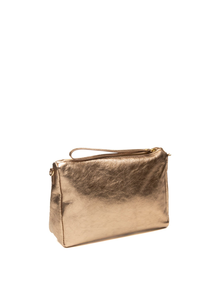 GIANNI CHIARINI borsa a spalla nora pouch platino 10225 NORA POUCH-6083
