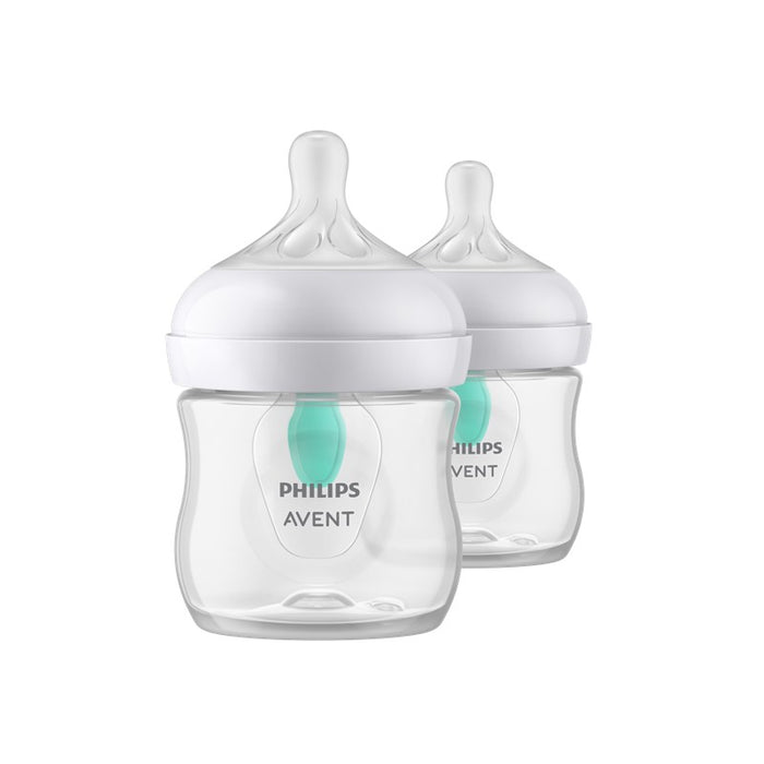 PHILIPS AVENT Bottle Natural Response With Airfree Vent 125ml/4z (Single / Twin) | Isetan KL Online Store