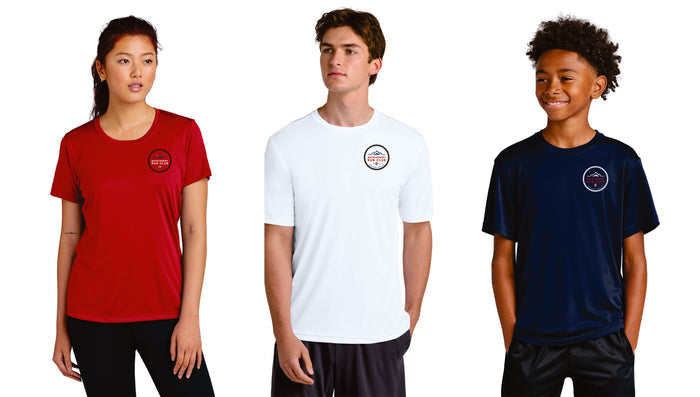 BRC Wicking Tee- Youth, Ladies, Adult Sizes