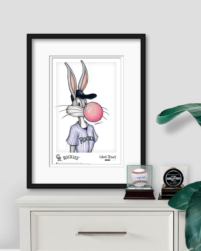 Bubblegum Bugs x MLB Rockies Limited Edition Art Print
