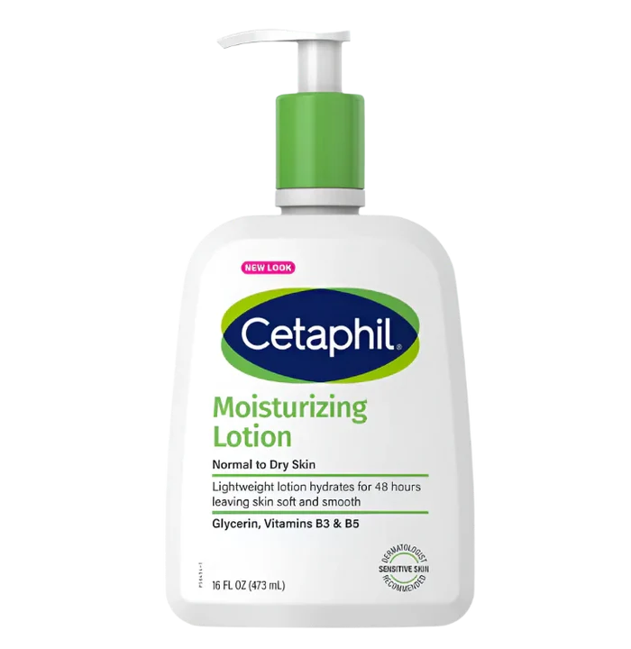 CETAPHIL Moisturizing Lotion For Normal To Dry Sensitive Skin New Look لوشن مرطب لطيف للبشرة العادية إلى الجافة والحساسة