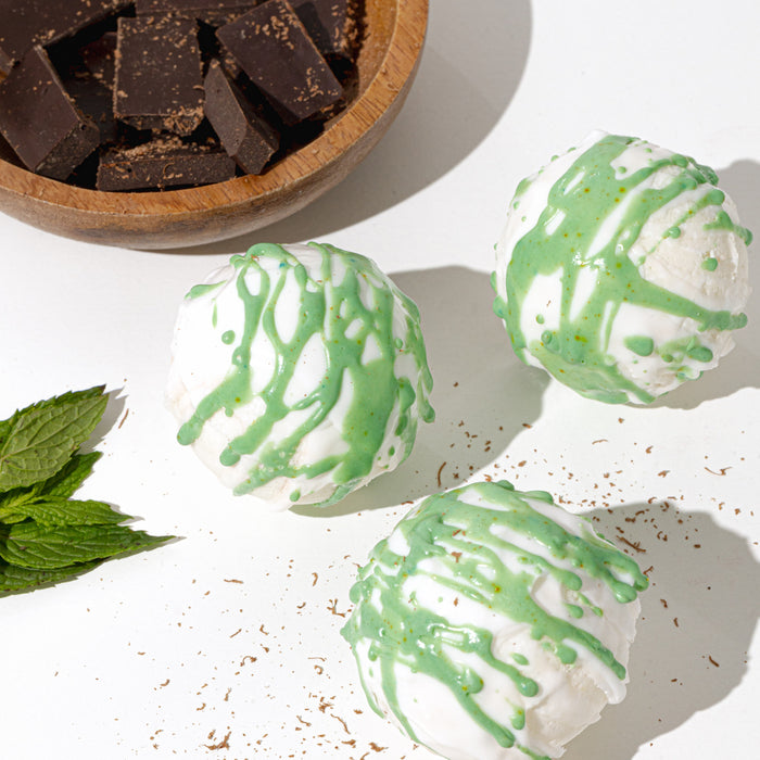 Chocolate Mint Bath Fizzy Truffle Kit
