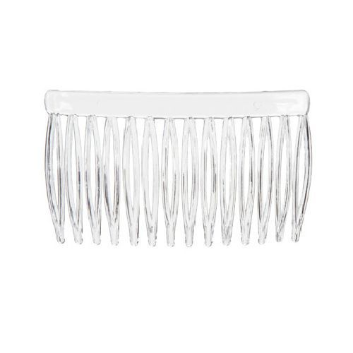 Clear Plastic Side Combs Bulk for Hair 144 pieces - artcovecrafts.com