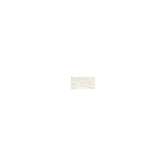DMC 6 Strand Embroidery Floss Cotton Thread Bulk White 8.7 Yards 12 Skeins - artcovecrafts.com