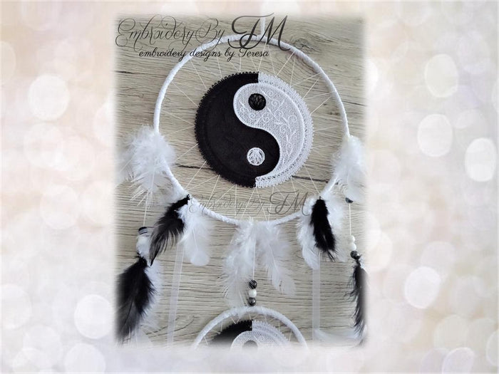 Dream catcher Yin and Yang