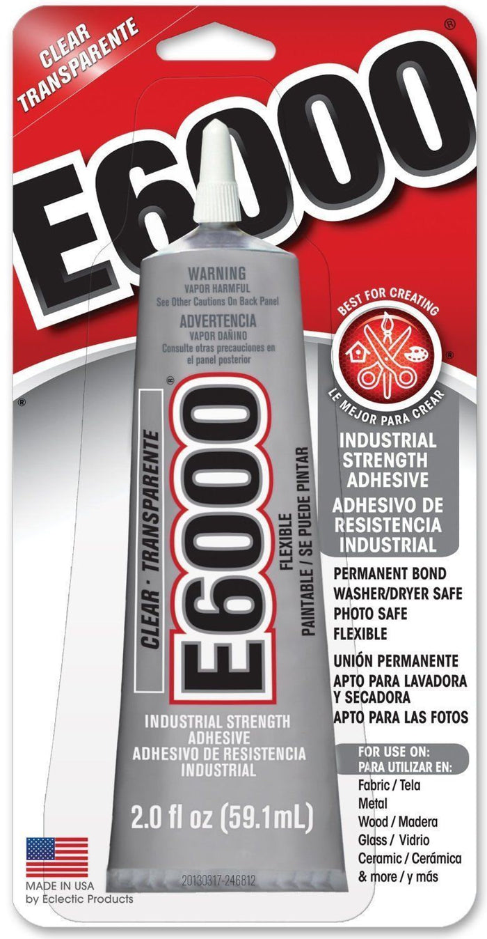 e6000 Glue Clear 2 oz. - artcovecrafts.com