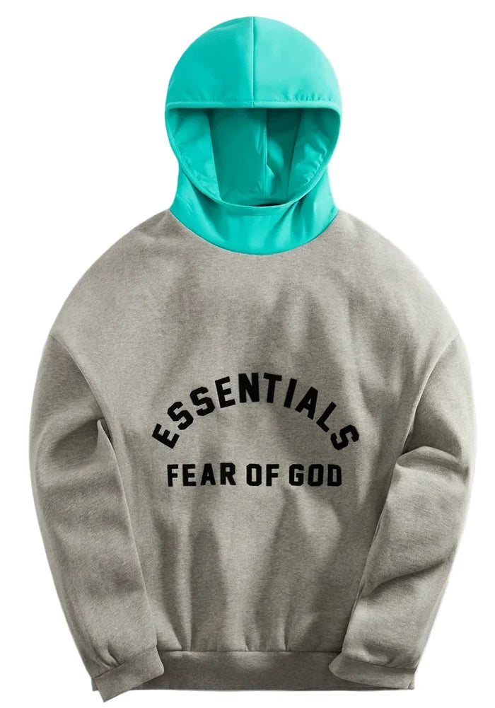 Fear of God Essentials Nylon "Light Heathery Grey / Mint"