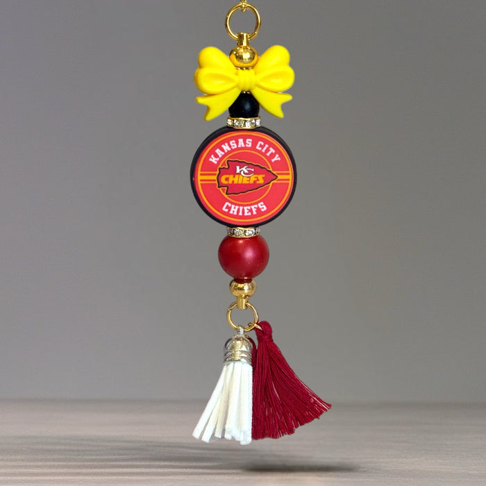 Football Bar Charm - Tumbler Handle Charm