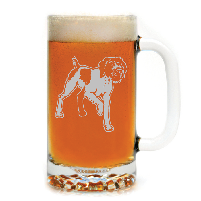 German Wirehaired Pointer Beer Mug