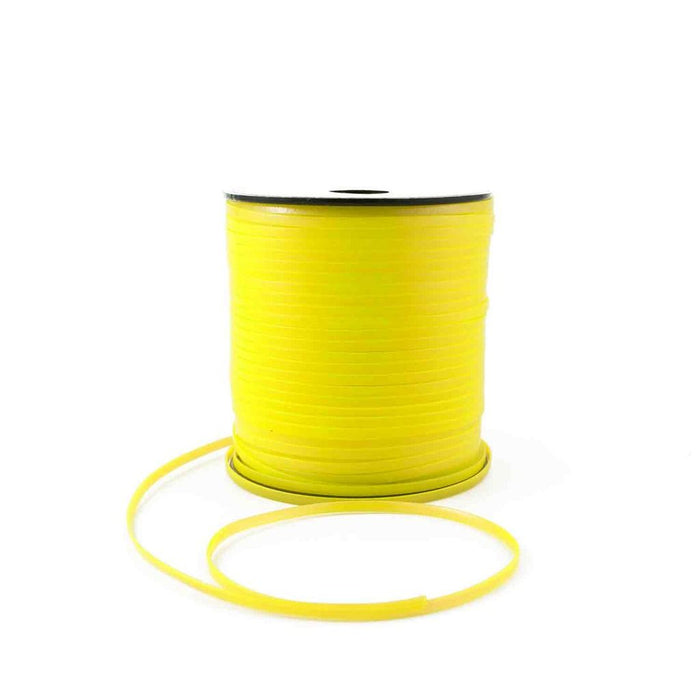 Glow in the Dark Yellow Plastic Craft Lace Lanyard Gimp String Bulk 100 Yard Roll - artcovecrafts.com
