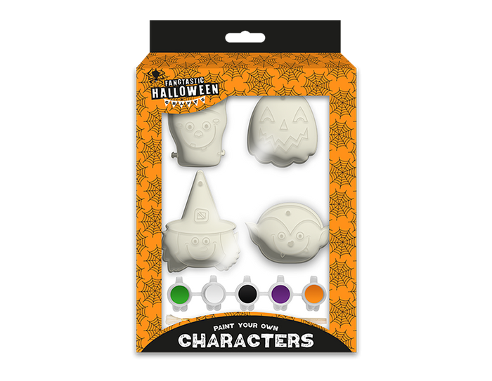 Halloween Paint Your Own Characters 🇬🇧