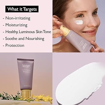 HARUHARU WONDER BLACK RICE Pure Mineral Relief DAILY SUNSCREEN Very High Protection Unscented SPF50+ PA++++ واقي الشمس بالرز الاسود