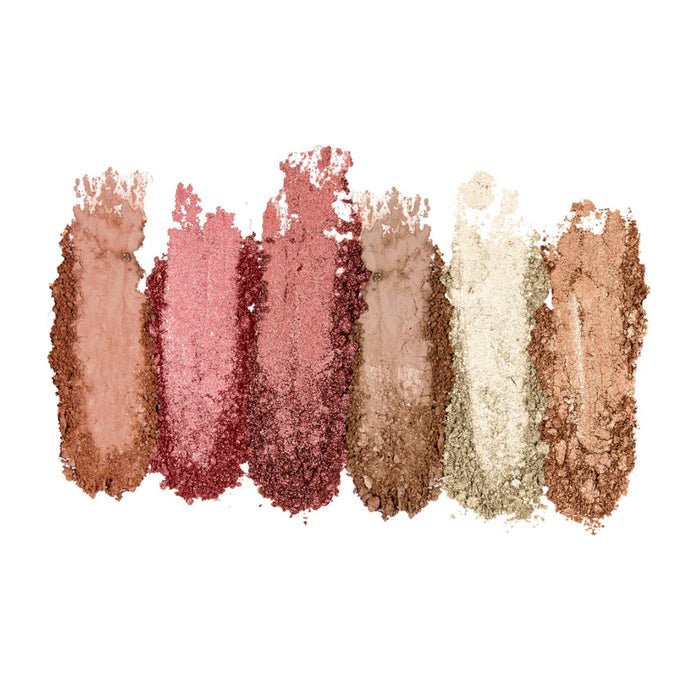 LA COLORS So Cheeky Blush & Highlights Pallet Peaches And Cream