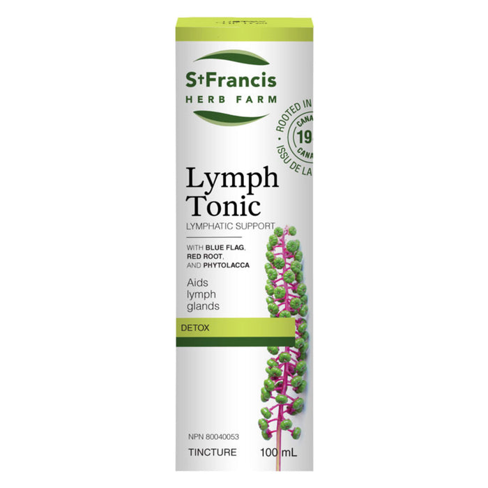 Box of St. Francis Herb Farm Lymph Tonic 100ml