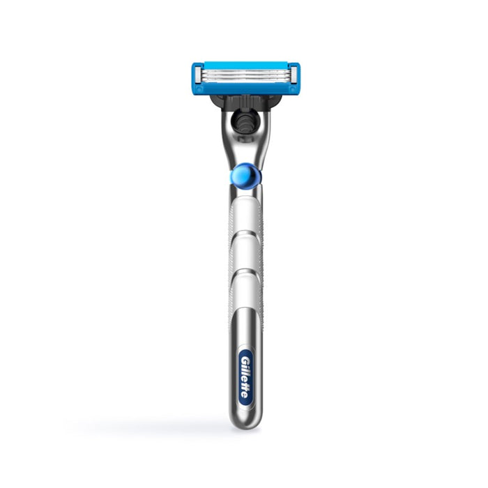 GILLETTE Mach3 Turbo Razor 3D 1s + Cartridges Refill 1s | Isetan KL Online Store