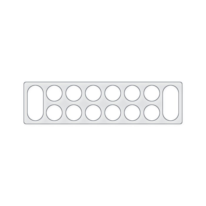 Mancala Board Acrylic Router Template