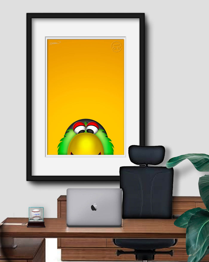 Minimalist Pirate Parrot