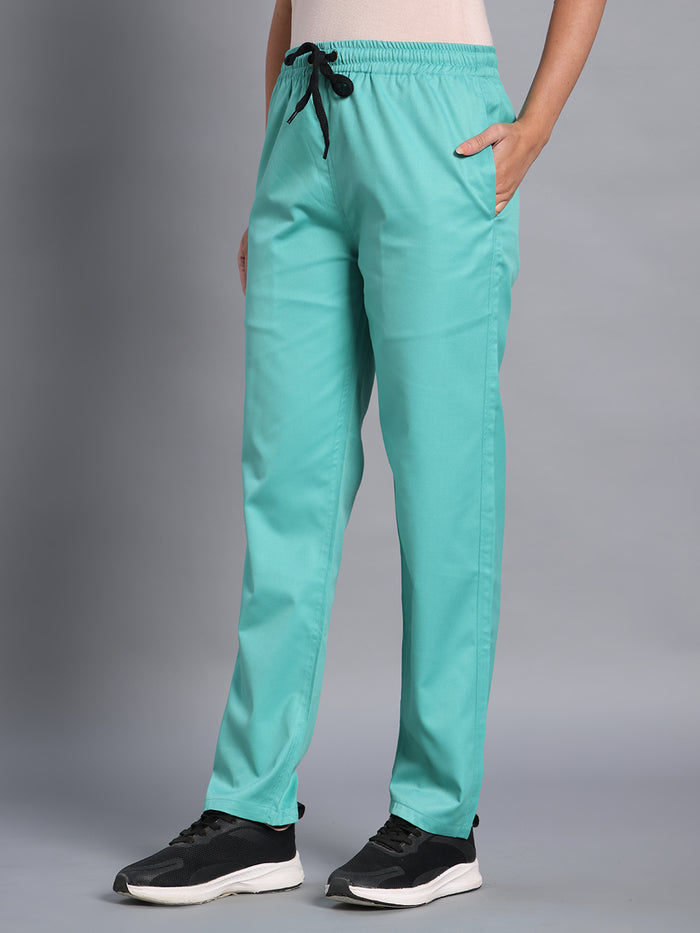Move Lite Women Mint Green (Nova V Neck) Scrub Set