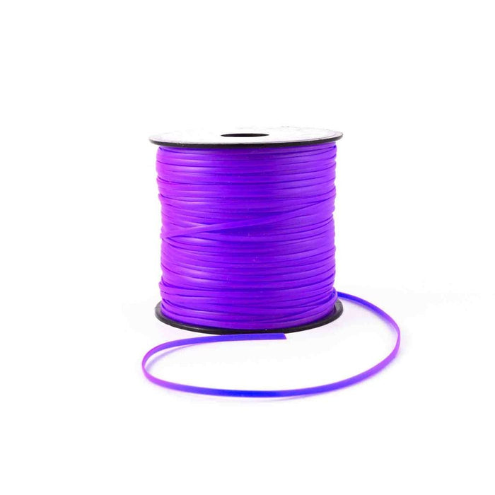Neon Purple Plastic Craft Lace Lanyard Gimp String Bulk 100 Yard Roll