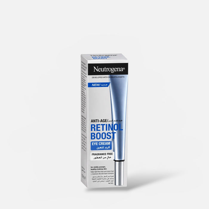 Neutrogena Retinol Boost Eye Cream 15ml كريم العين نيتروجينا ريتينول بوست - Princess Cosmetics Qatar