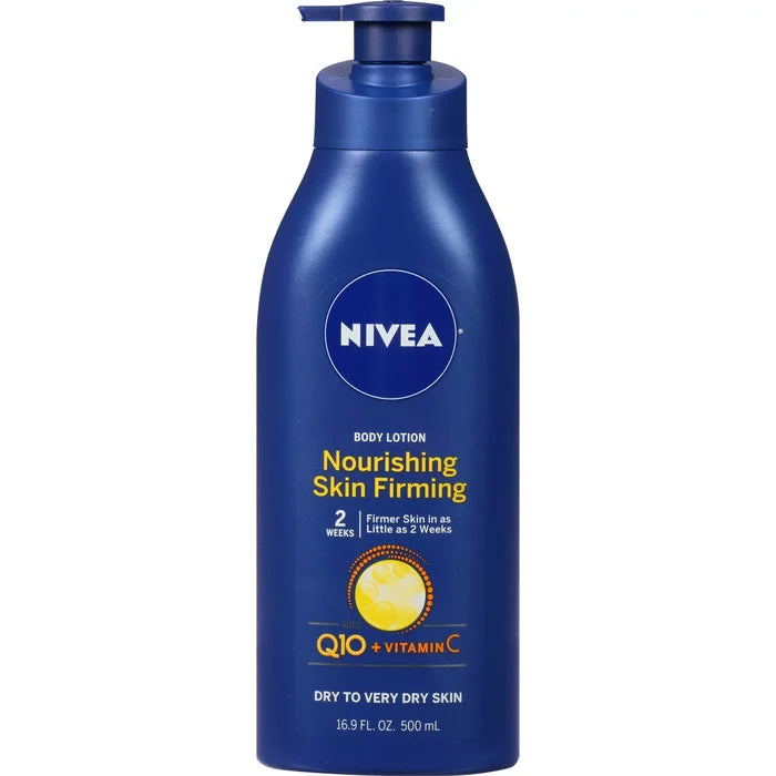 NIVEA Nourishing Skin Firming Body Lotion With Q10 & Vitamin C – لوشن الجسم المغذي والمشدّد للبشرة