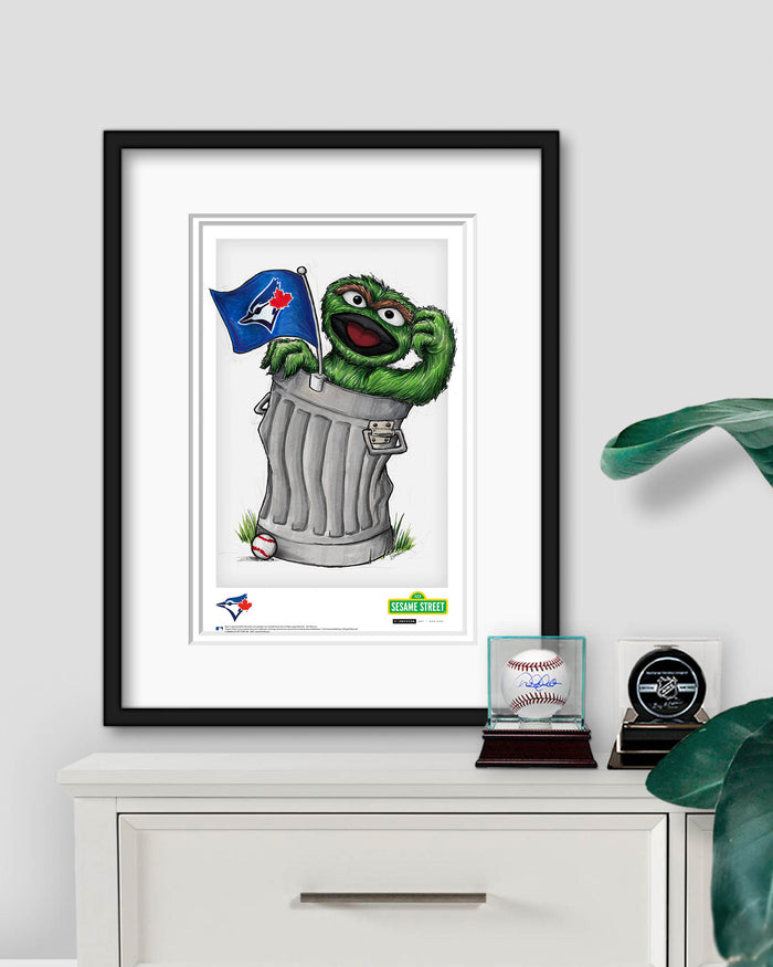 Oscar Rep Your Colours x MLB Blue Jays Limited Edition Art Print