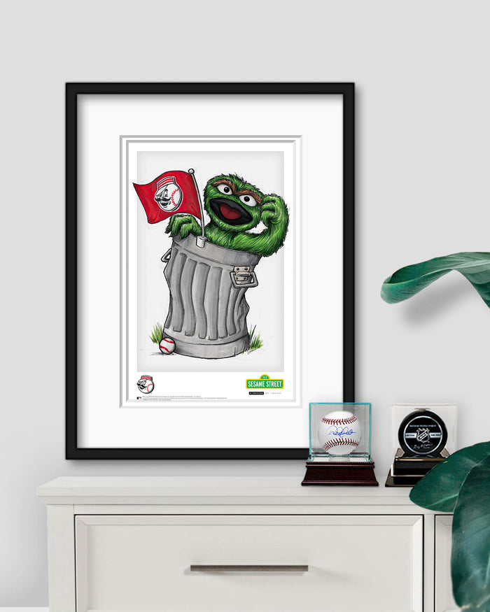 Oscar Rep Your Colours x MLB Reds Limited Edition Art Print