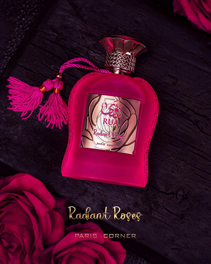Paris Corner Rua Radiance Roses 100ml باريس كورنر روا راديانس روزز - Princess Cosmetics Qatar