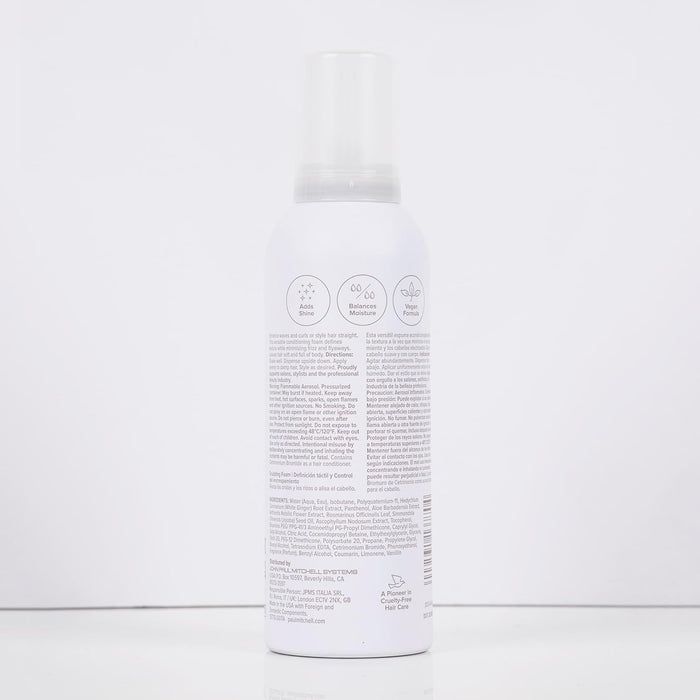 Paul Mitchell Sculpting Foam, Touchable, Flexible Hold + Frizz Control, For All Hair Types