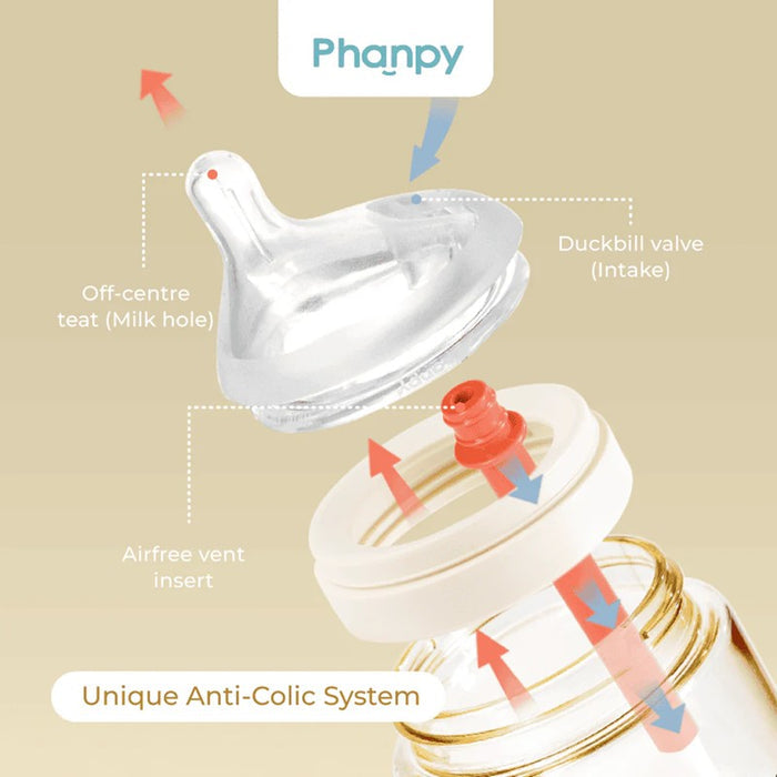PHANPY Phanpy Anti Colic PPSU Bottle (160ml/240ml) | Isetan KL Online Store