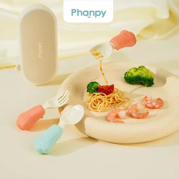 PHANPY Phanpy Clouds Fork And Spoon Set | Isetan KL Online Store