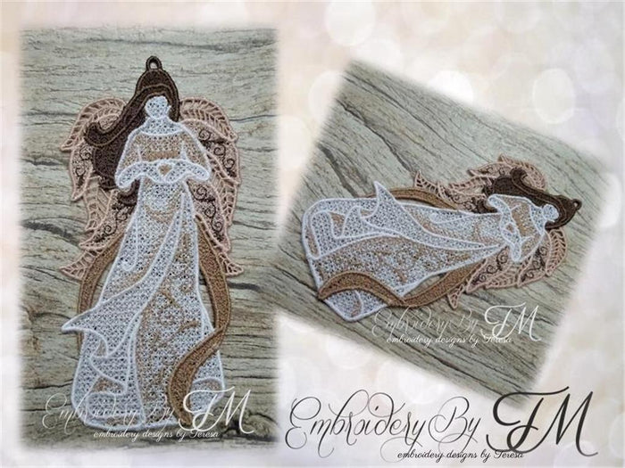 Pregnant Angel FSL / 5x7 hoop